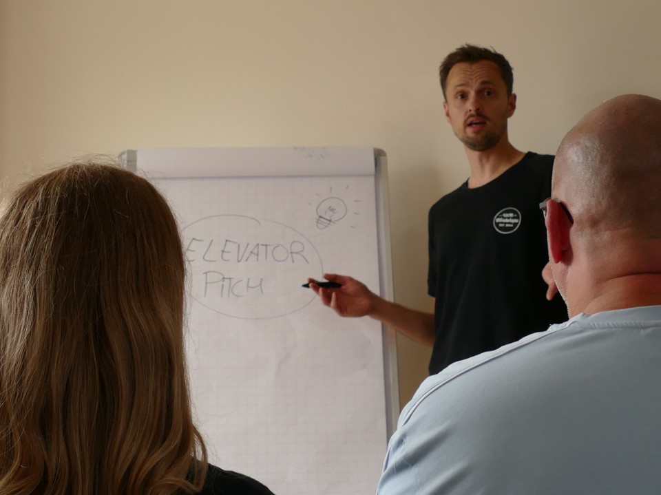 Elevator Pitch Workshop Volwassenen